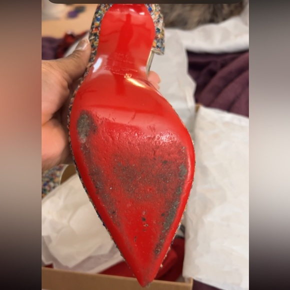 Christian Louboutin Iriza 100 pump, size 39.5 - Picture 4 of 4